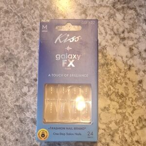 Kiss Galaxy FX Nails - Clear